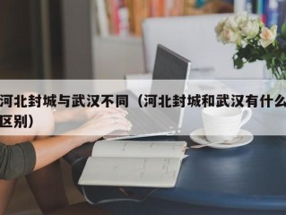 河北封城与武汉不同（河北封城和武汉有什么区别）