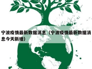 宁波疫情最新数据消息（宁波疫情最新数据消息今天新增）